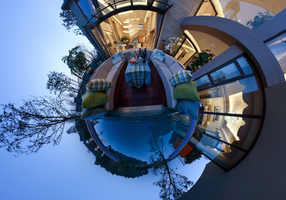 成都黃龍溪谷海珀無邊泳池樣板房